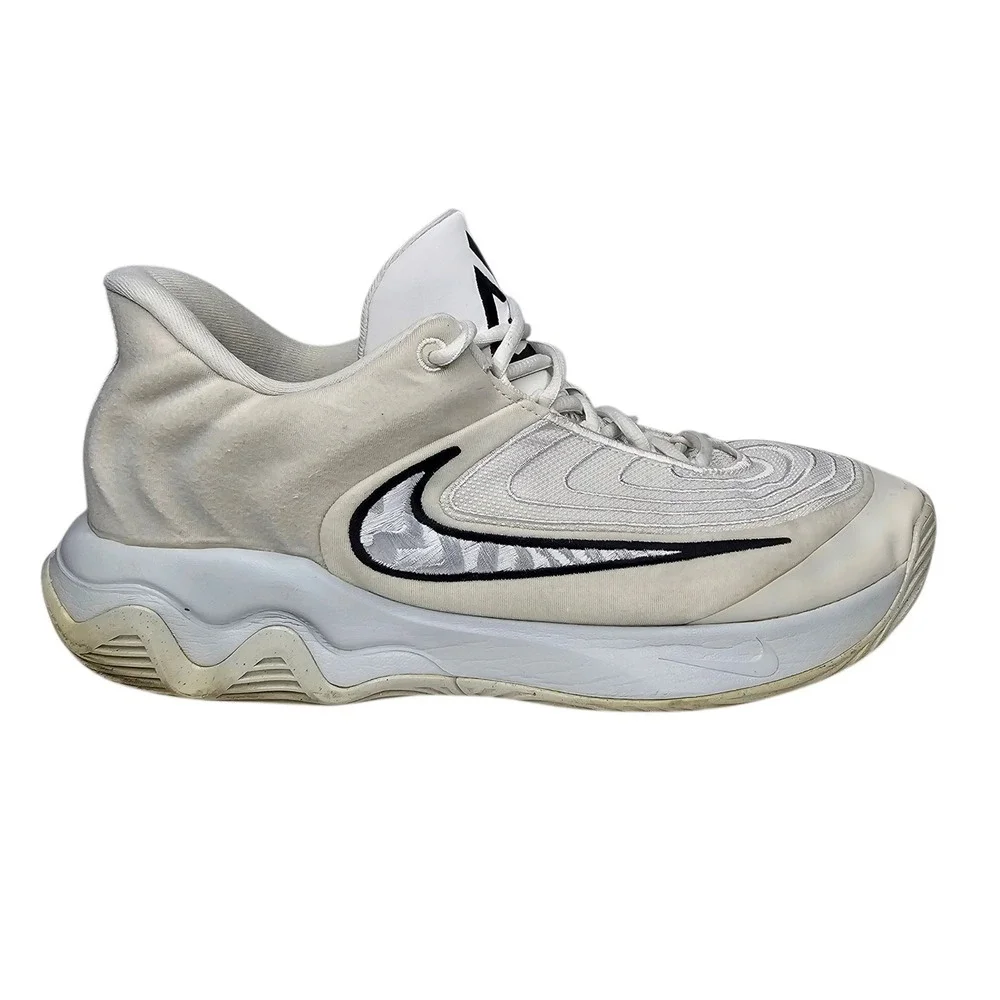 Nike Giannis Immortality 4 Mens 12 White Basketball Shoes FQ3680-100 Sneaker